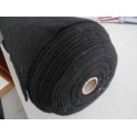 Black Blend Batting (70%Cotton 30% Polyester) per metre 